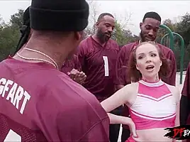 Fucked by the entire football team