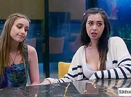 Big tits stepmom pussy licking lesbian teen stepdaughters