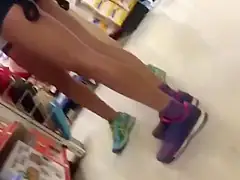 Candid College teen 18+ Booty at the store