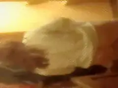 Gentle young ass spied in toilet