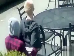 Quick public screw of a college couple