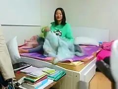 Asian college chick fucked