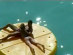 Busty girl and her exotic friend