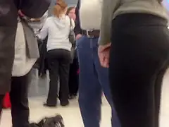 Skinny Latina teen 18+ VPL