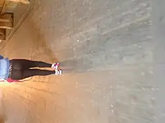 Tanga under Leggins