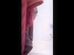 Cute Girl Taking A Shower