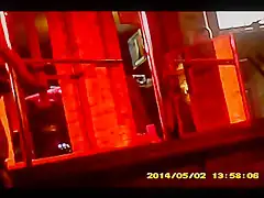 Hidden striptease camera
