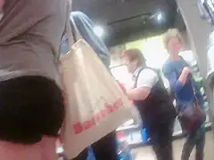 Shorty Shorts Hot teen 18+ Ass Shopping Walking Stalking