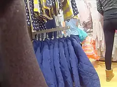 Tight Spandex Ass On teen 18+ Shopper