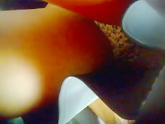 Upskirt a nena de compras (2) – frontal