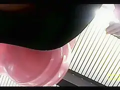 Upskirt college teen 18+
