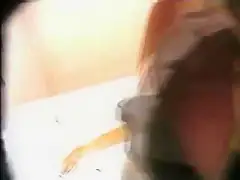 Upskirt Shoe Store 6 (frontal little white panties)