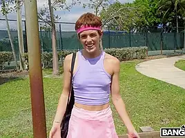 A Fledgling Tennis Player