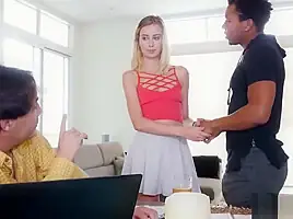 Fucking Behind My Stepdads Back With Haley Reed