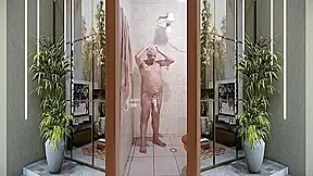 Meu Banho Gostoso Com o Pau Duro 004