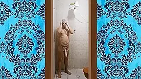 Meu Banho Gostoso Com o Pau Duro 006
