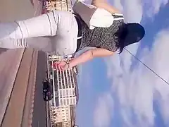 Candid ass, tight jeans 6.