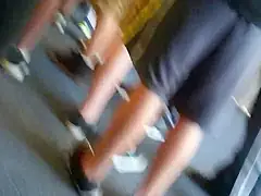yoga pants booty