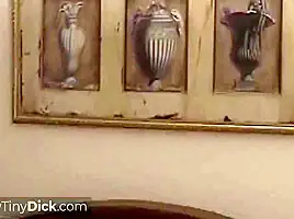 Sexy Teen 18+ Makes Her Small Dick Lover Explode All Over Her Face