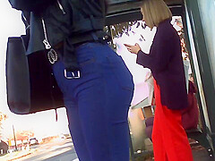 Girl sexy and public,